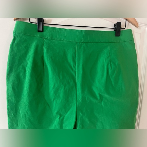 Rafaella designer Green Dress Shorts Summer Women’s size 12 - Picture 4 of 12